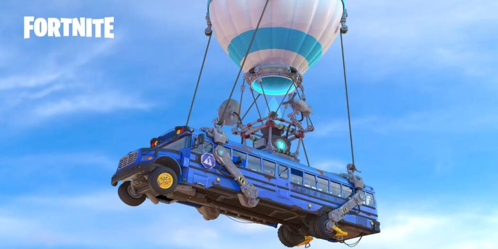 Fortnite's Invisible Battle Bus (2025) glitch