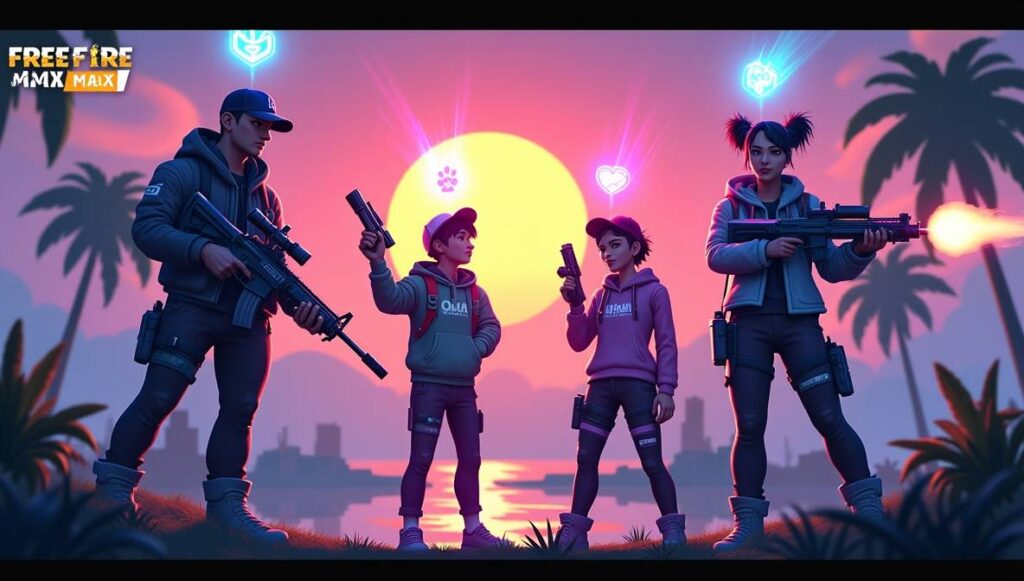 Free Fire Free Fire MAX, stylish nicknames